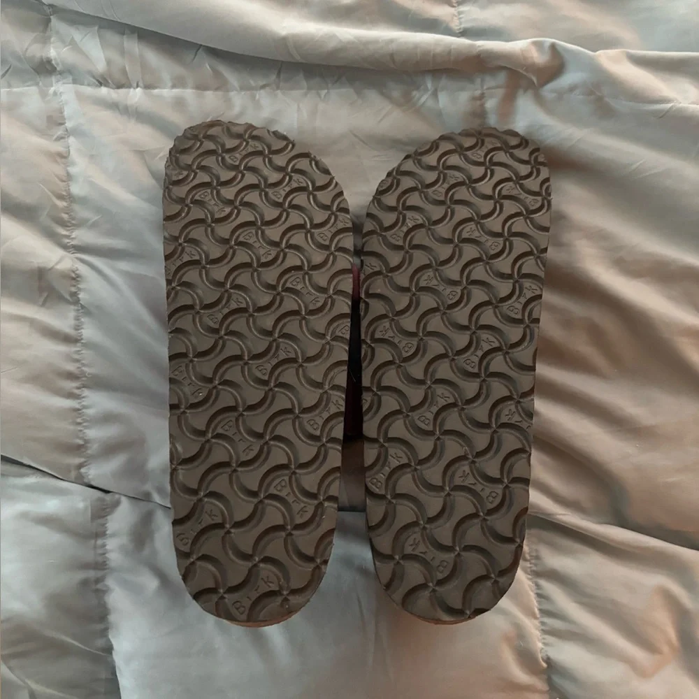 Birkenstock papillio red metallic sandals - Picture 2 of 10